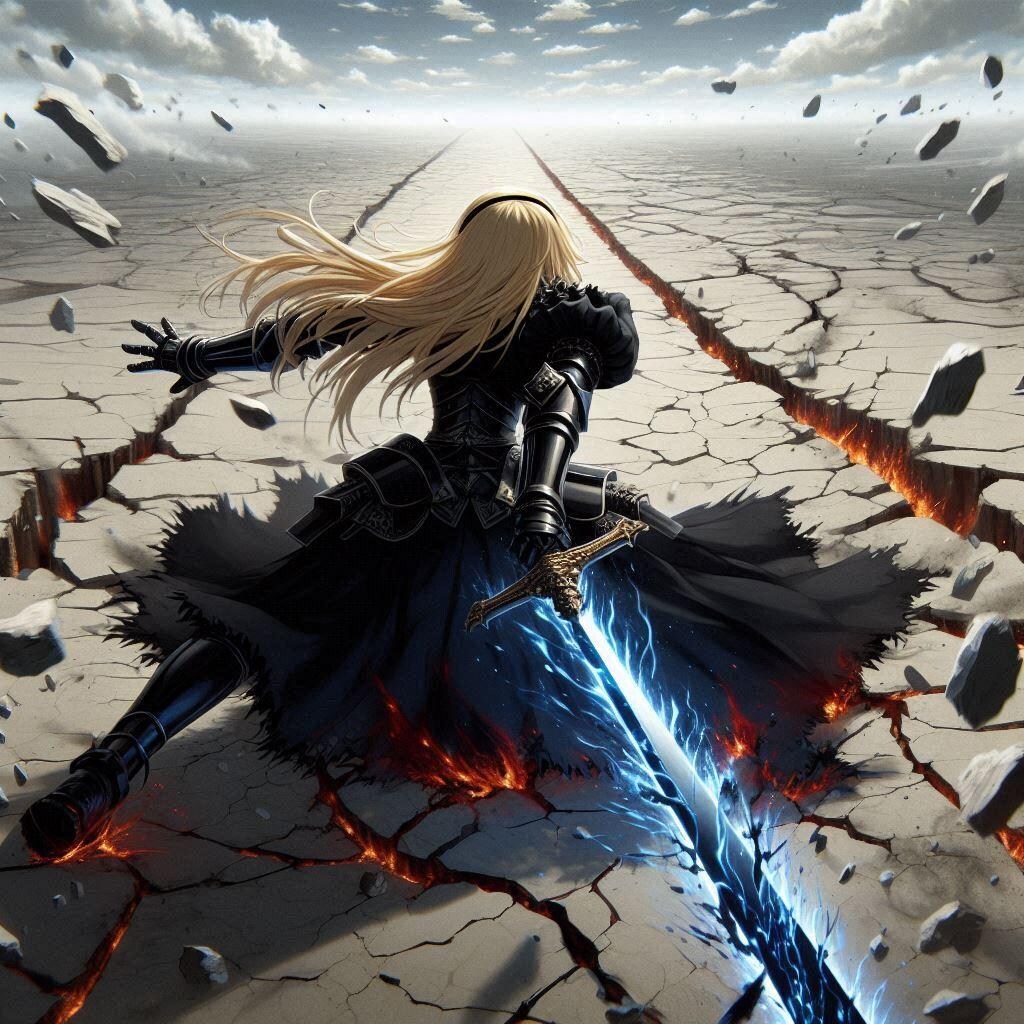 ブロンドの女騎士さん659