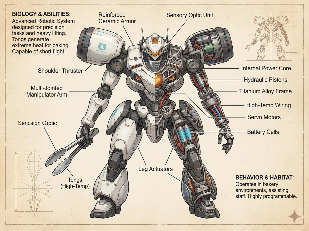 挟具操作補助人型支援機SCS-TG9Vの歓喜