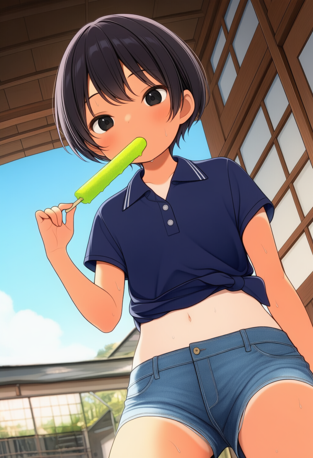 日焼けボーイッシュちゃんの夏休み_260722