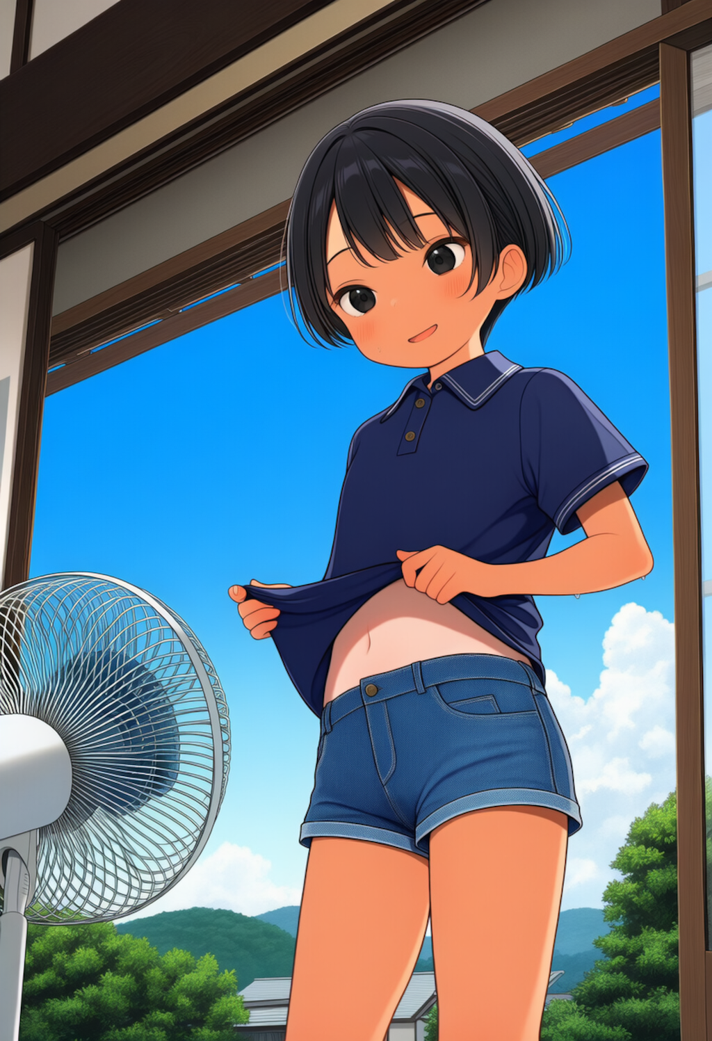 日焼けボーイッシュちゃんの夏休み_260722