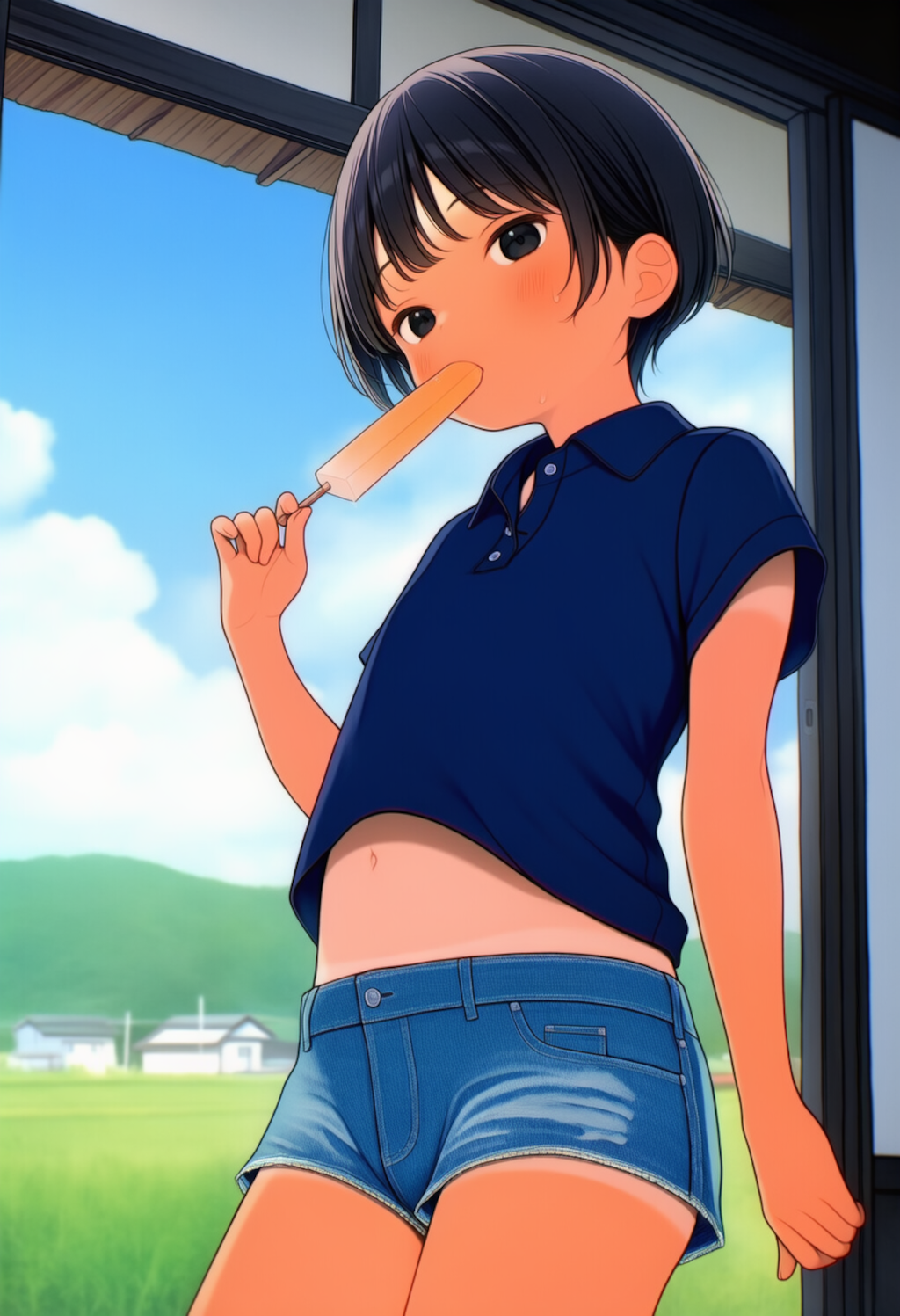 日焼けボーイッシュちゃんの夏休み_260722