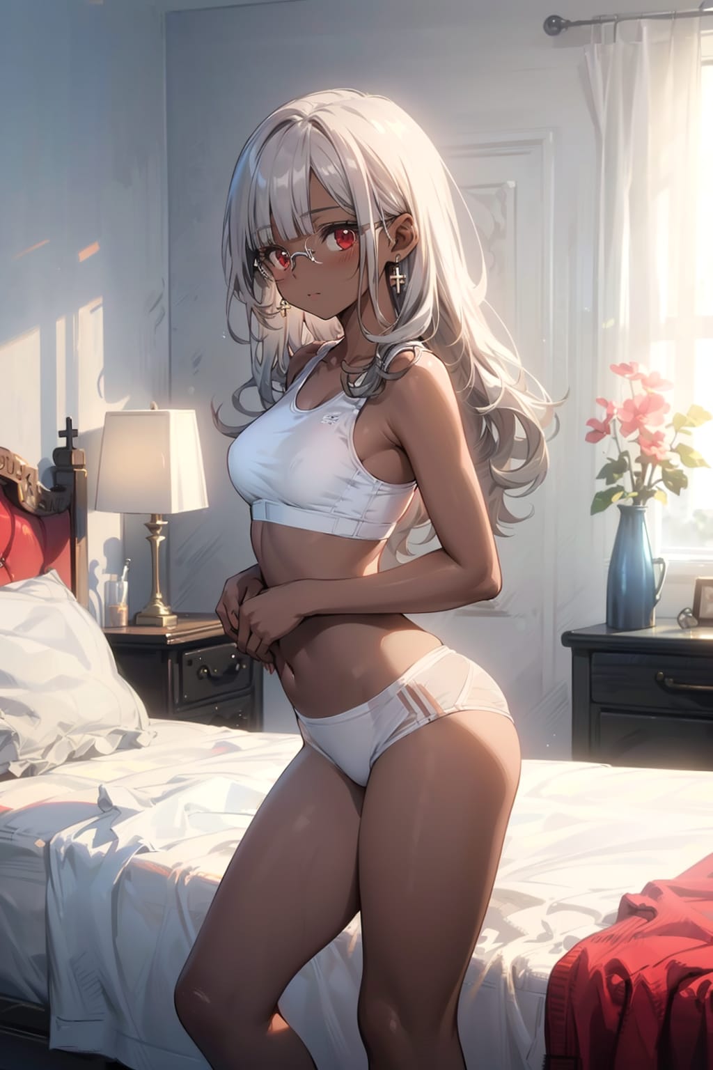 スポブラの眼鏡っ娘