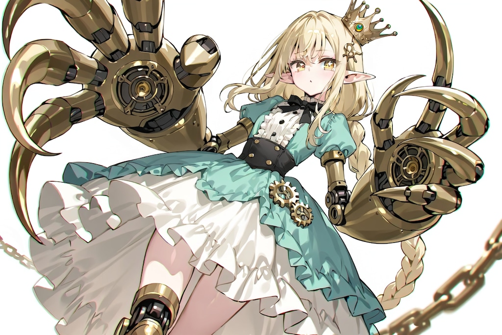 エルフの女の子