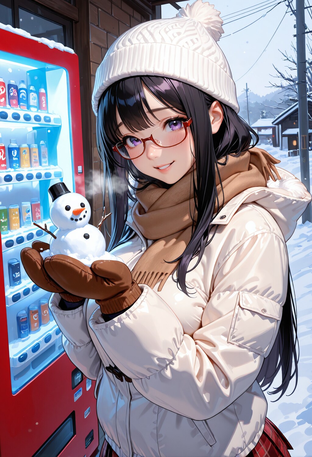 冬服真面目ちゃん。