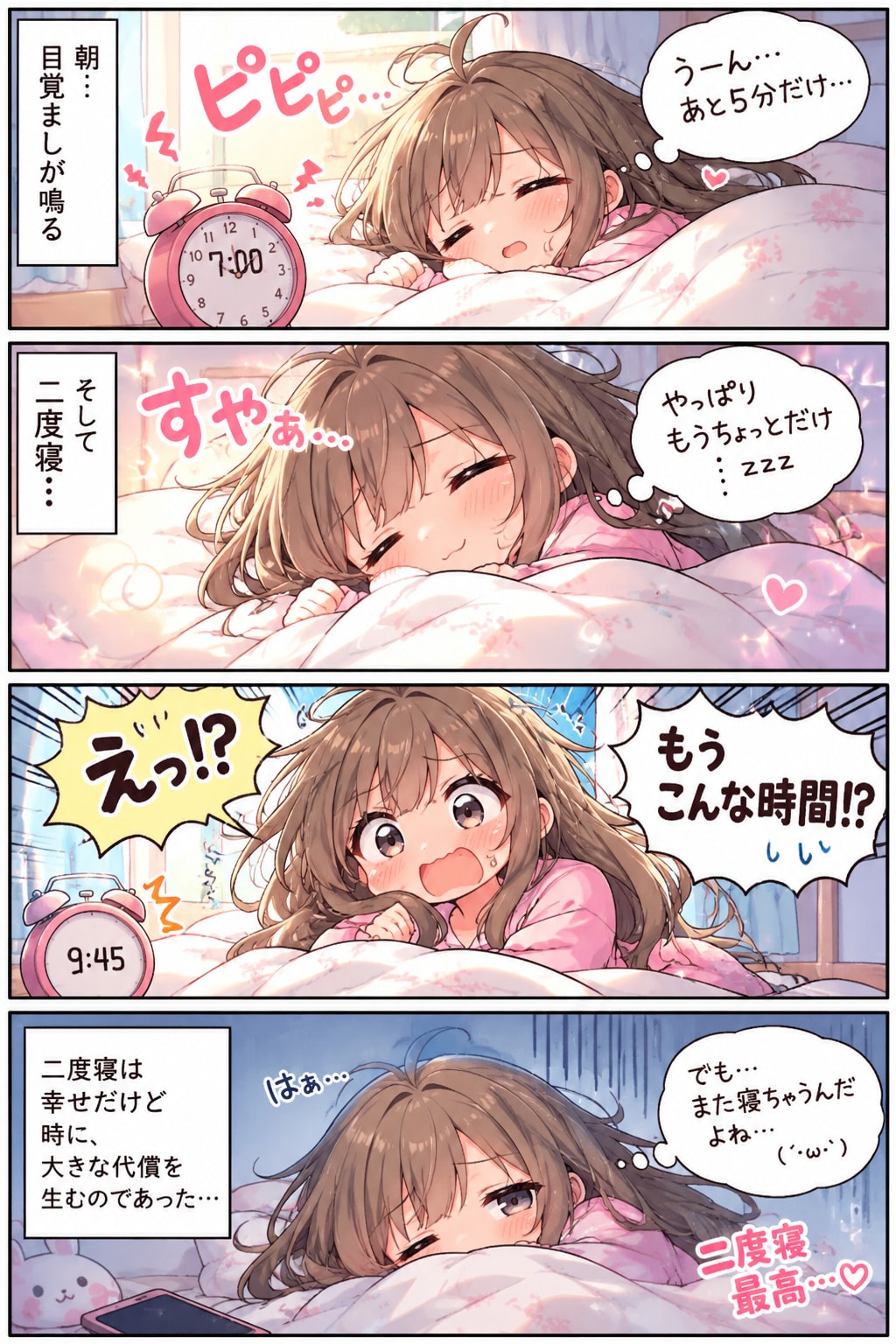 二度寝は最高だぜ！ | の人気AIイラスト・グラビア