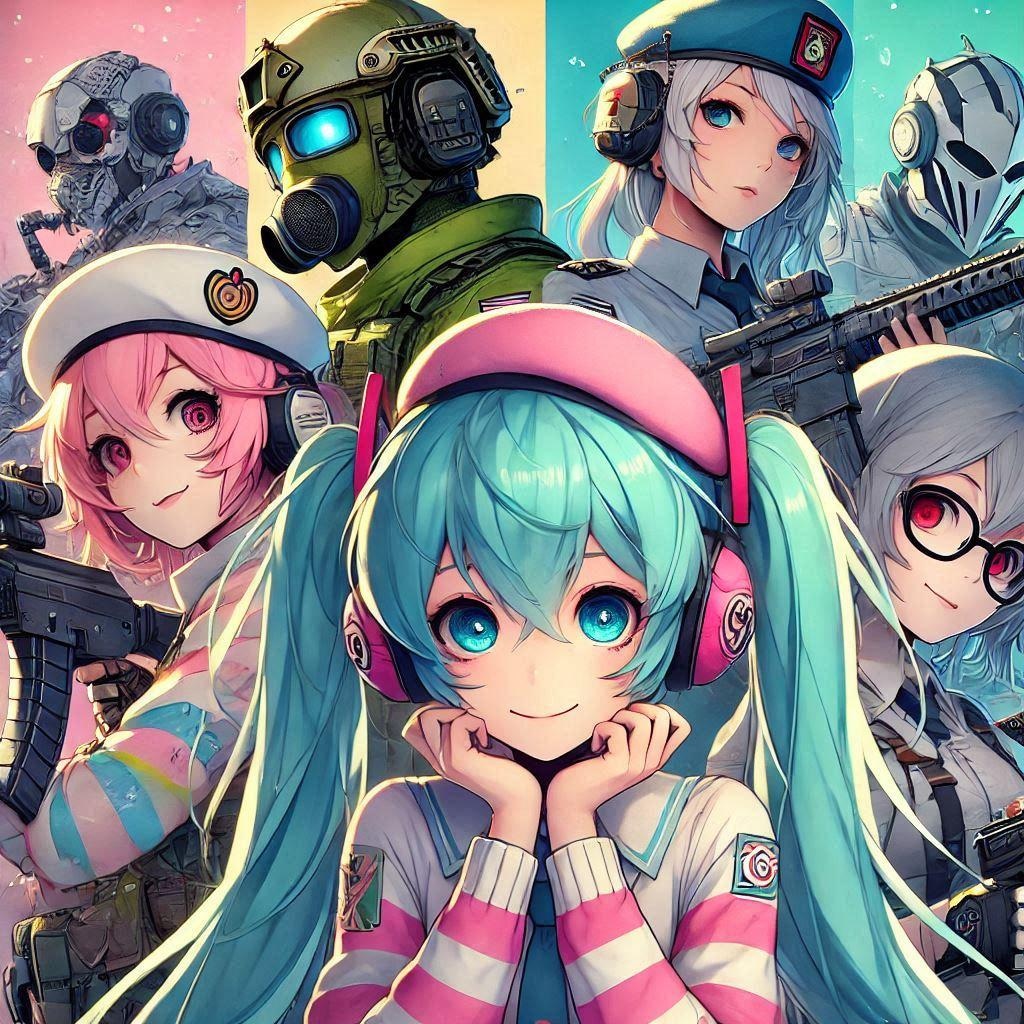 レインボーシックスシージと初音ミク 2