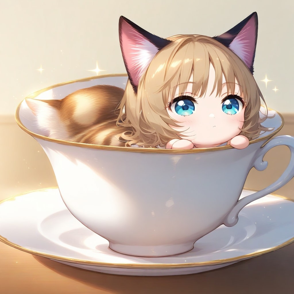 ティーカップ猫