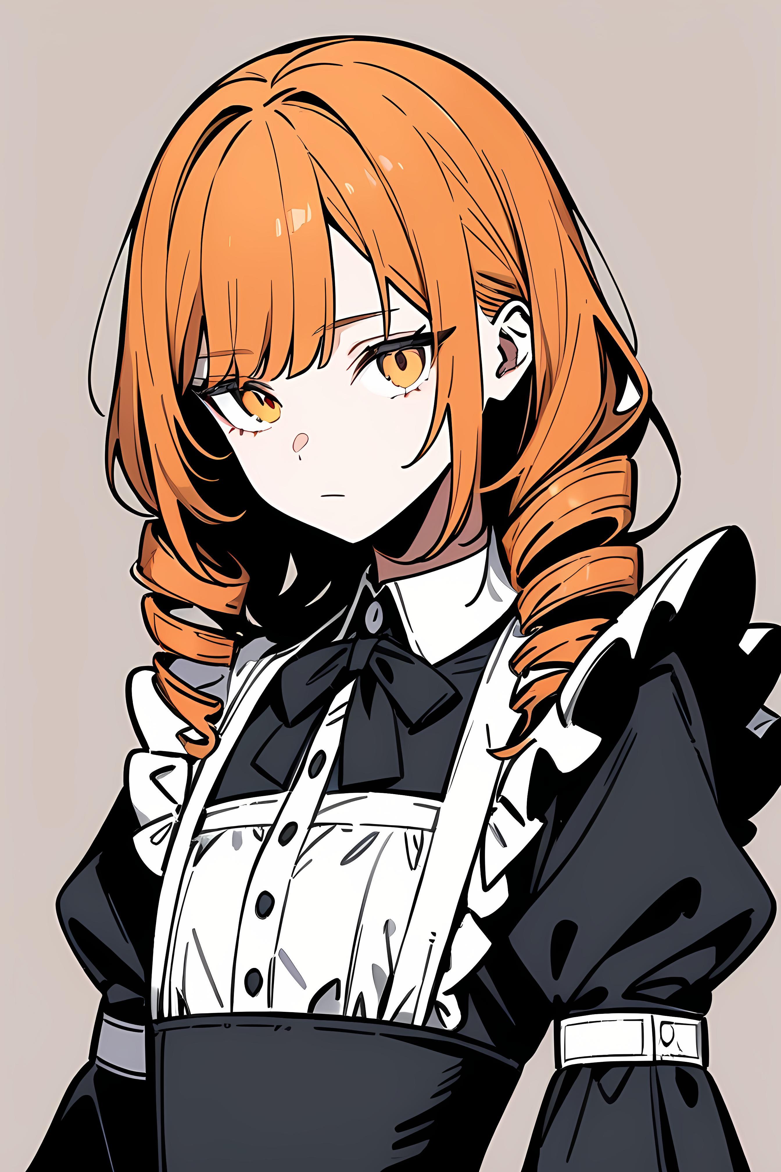 橙髪ちゃん