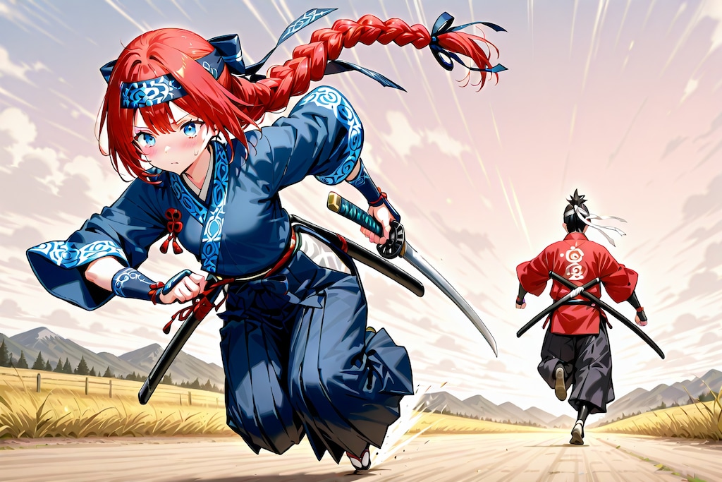 ちちぷい戦士・小織くん抜刀、ひた走る！