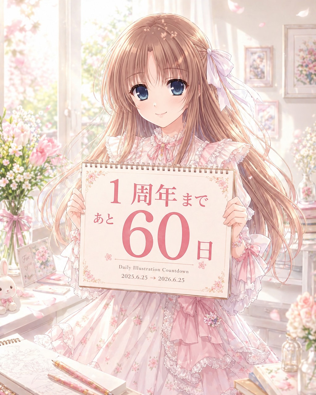 デイリーイラストカウントダウン