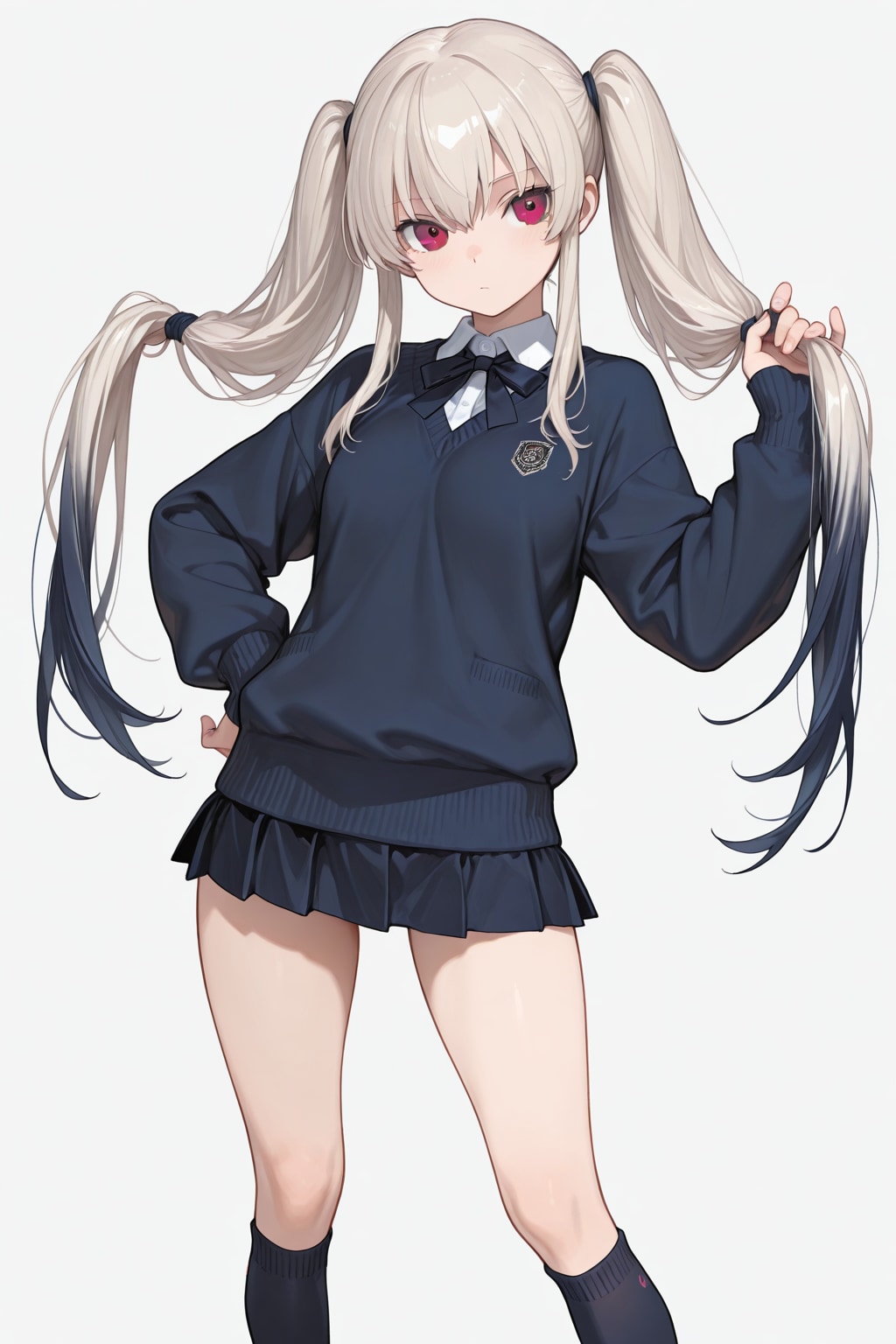 ブロンドの似合う女の子