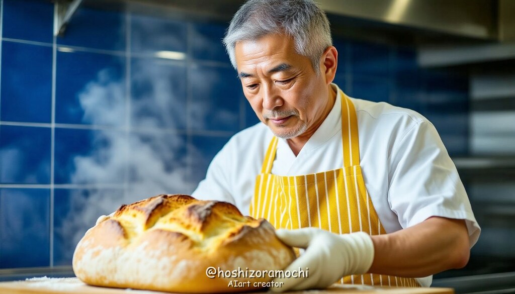 銀髪の職人、四角い情熱 - Silver-haired craftsman, square passion