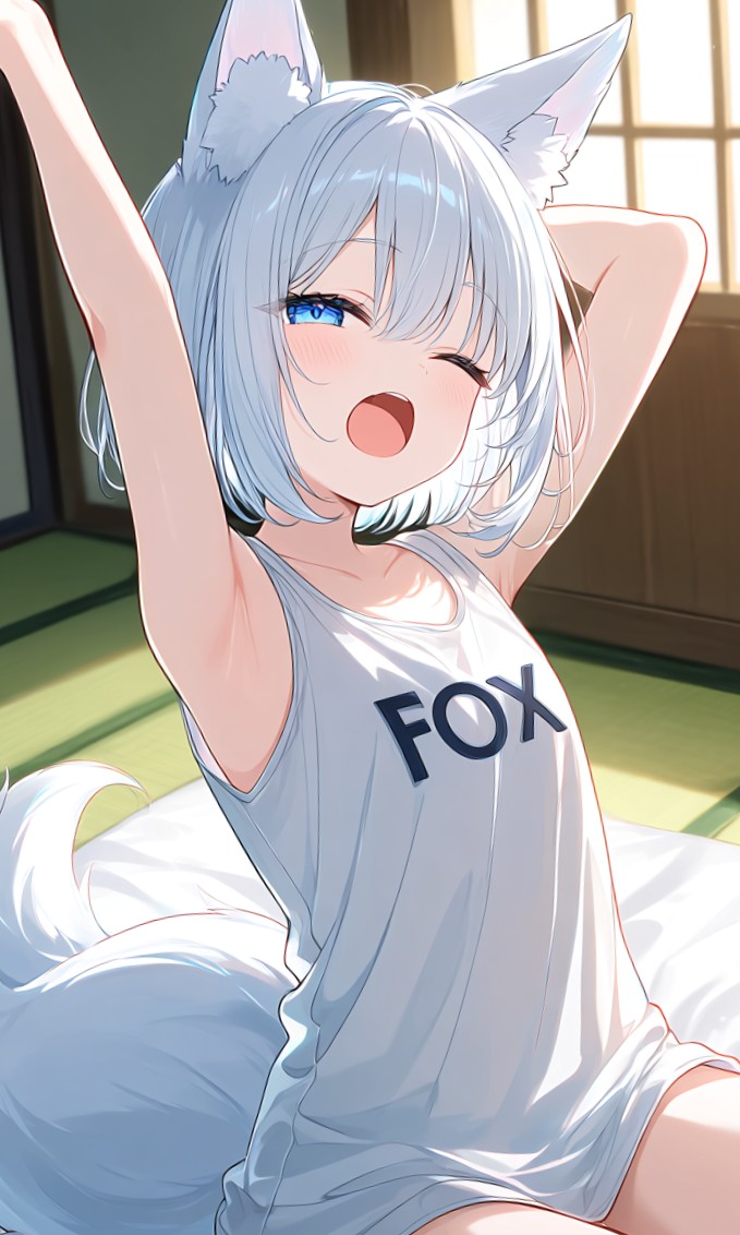 薺ちゃんの寝起き | の人気AIイラスト・グラビア