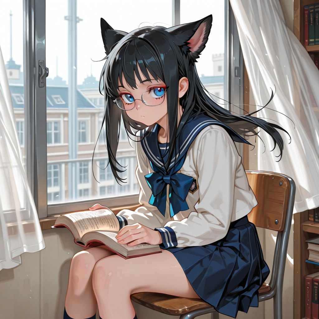 猫耳生えた2