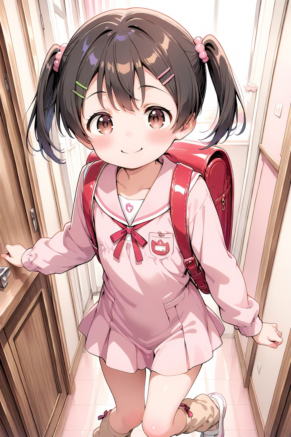今日から新学年の新学期だよ！学校行って来るね！！ | の人気AIイラスト・グラビア