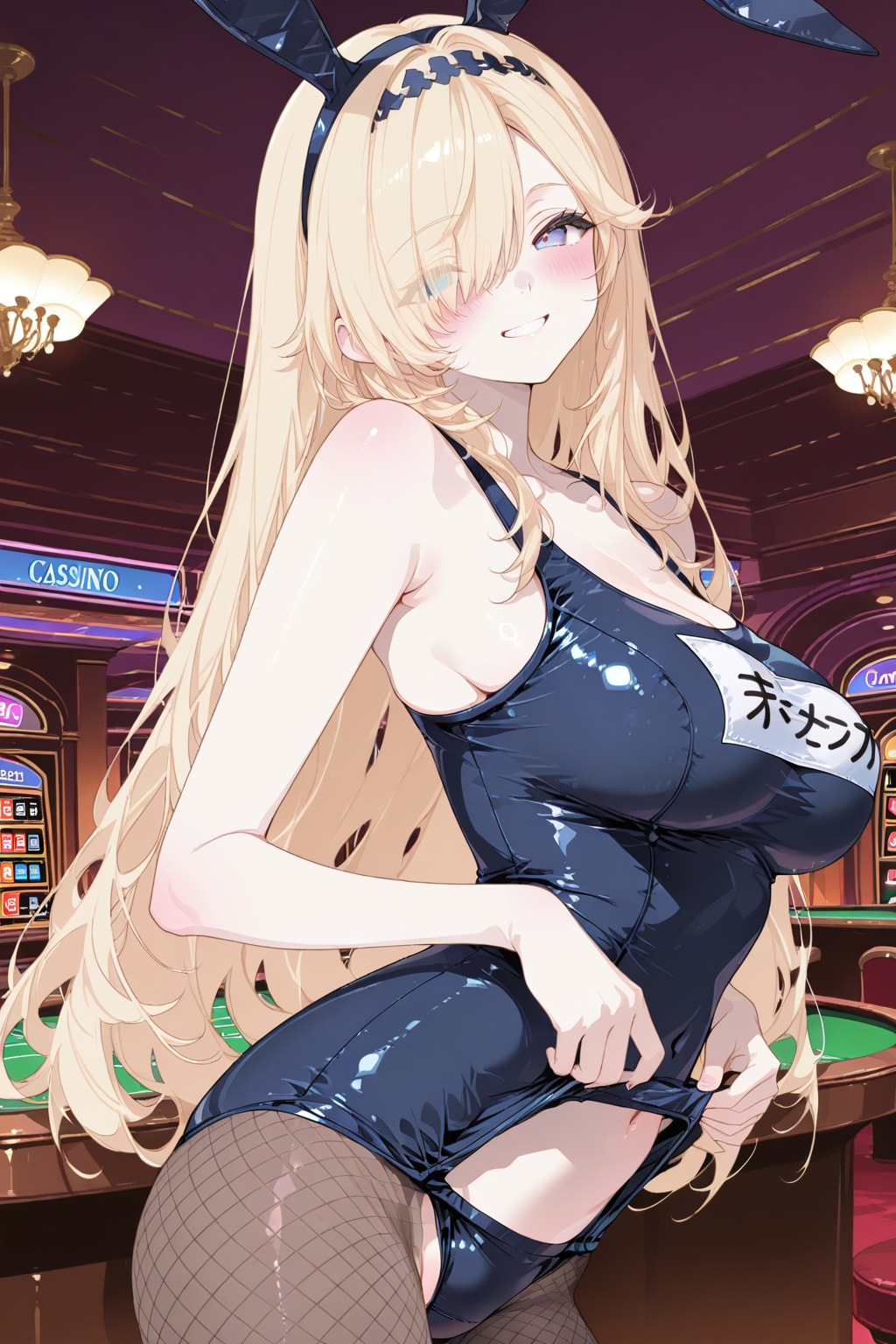 カジノ同好会はスク水バニーデイです♡(APRICOT)