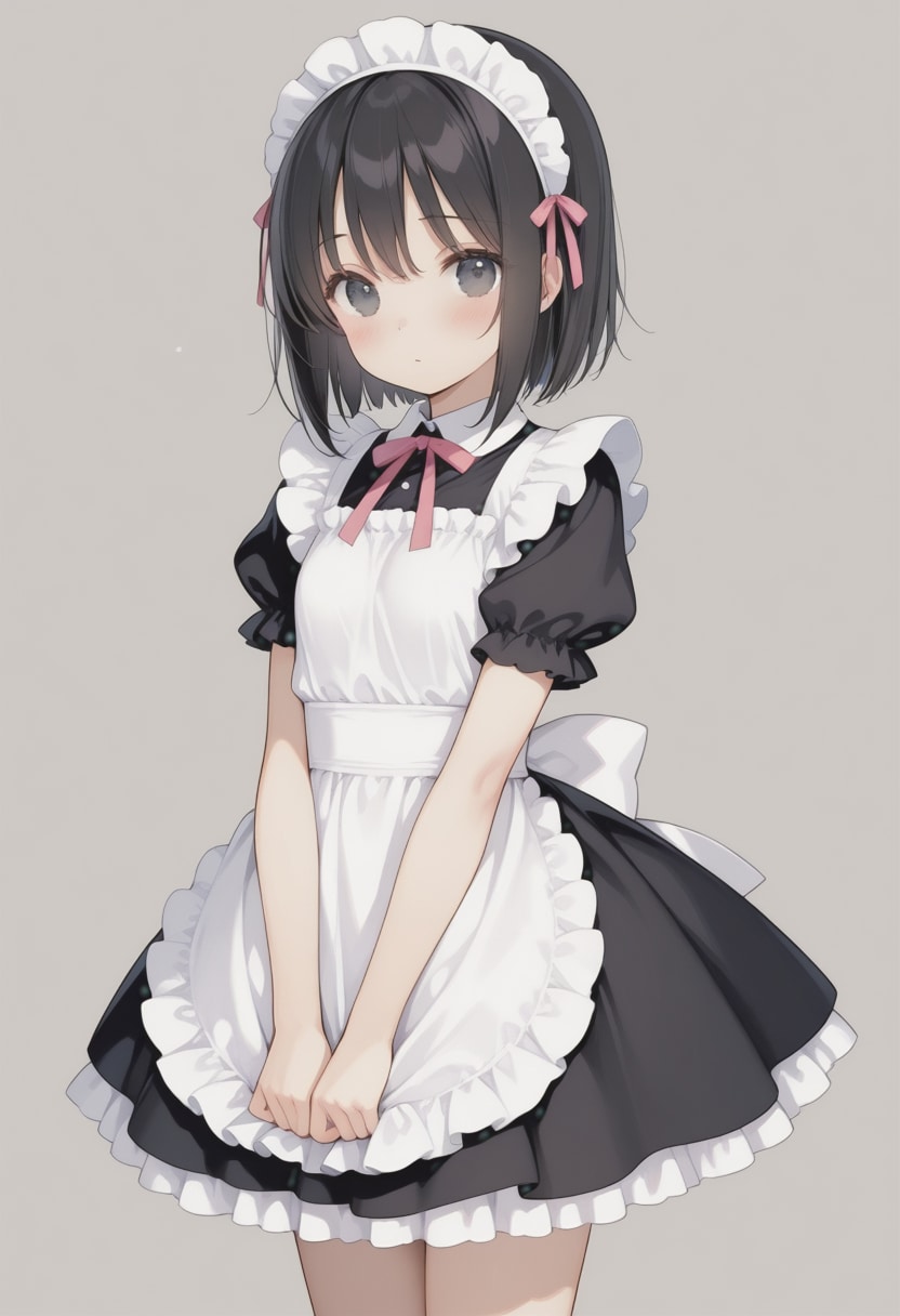 黒髪の美少女(417)