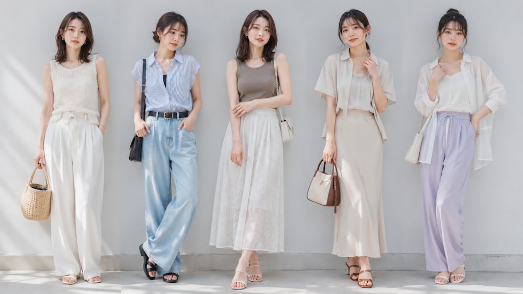 2026/7 夏のトレンド（summer trend fashion）