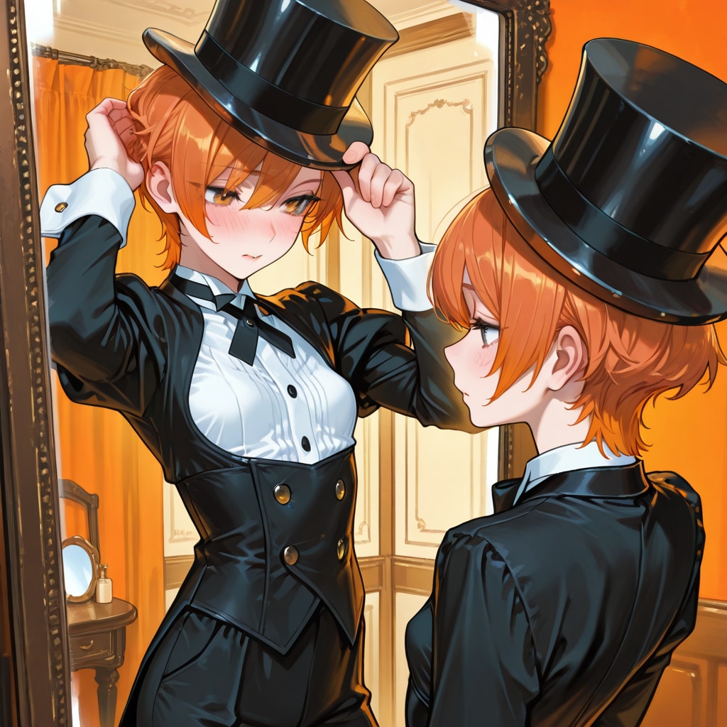 少し背伸びした紳士