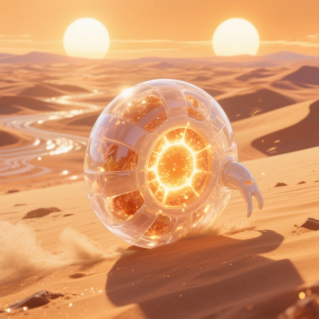 美味しい車輪型生物