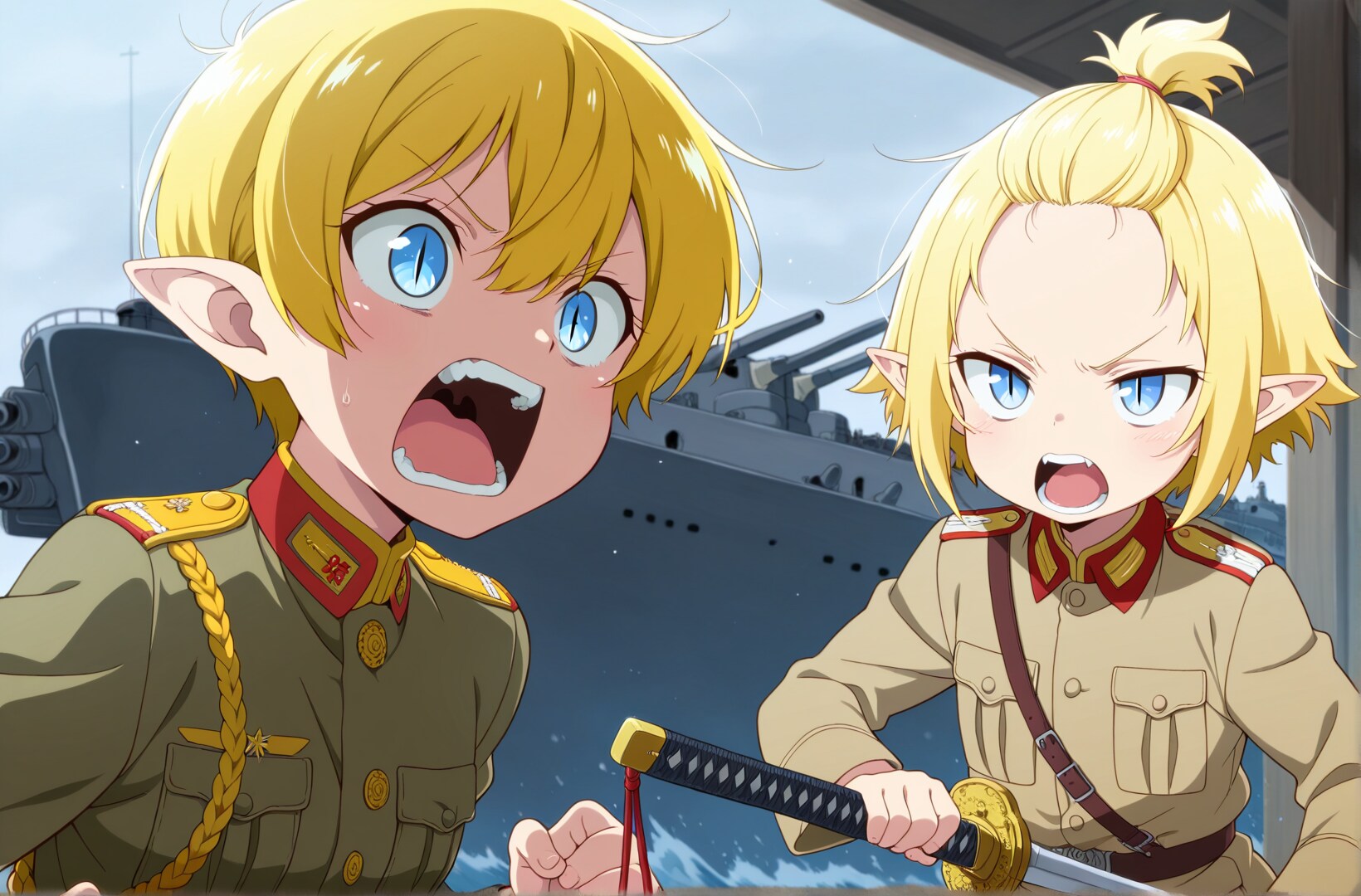 宇宙家族うちの子　第８話「キョニュー特戦隊の逆襲」【貧乳軍】