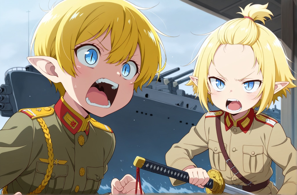 宇宙家族うちの子　第８話「キョニュー特戦隊の逆襲」【貧乳軍】