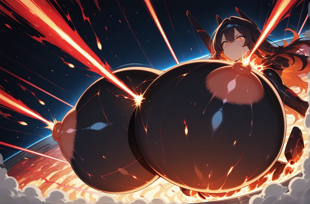 宇宙家族うちの子　第８話「キョニュー特戦隊の逆襲」【貧乳軍】