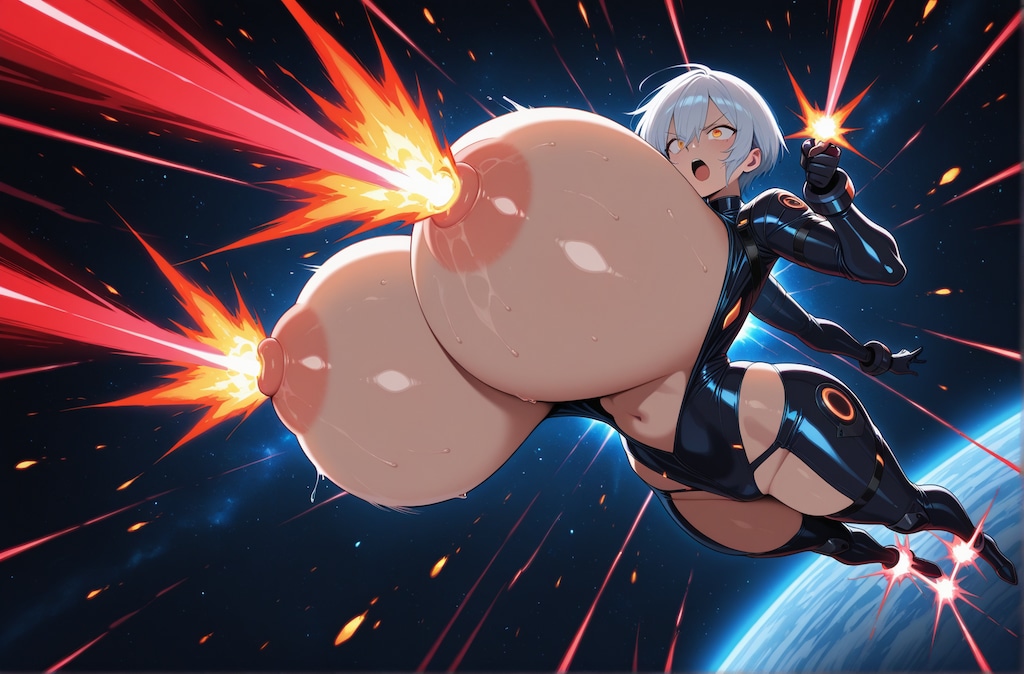 宇宙家族うちの子　第８話「キョニュー特戦隊の逆襲」【貧乳軍】