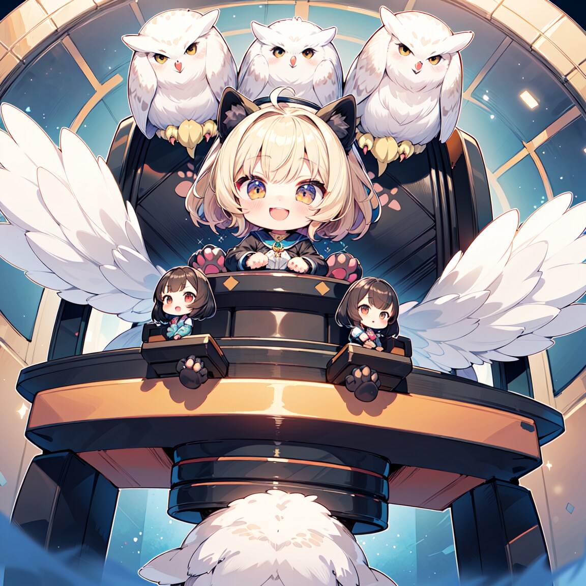 お出かけするのだ