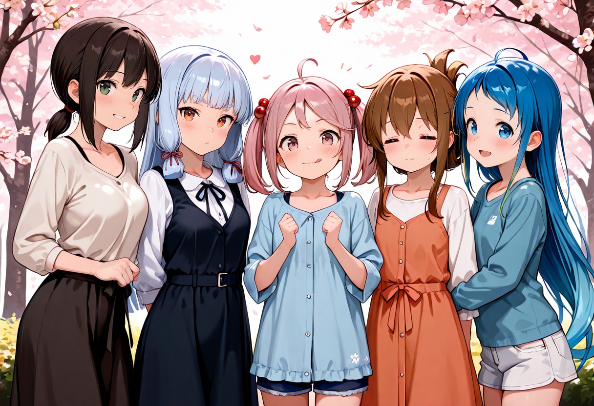 春の初期艦ズ