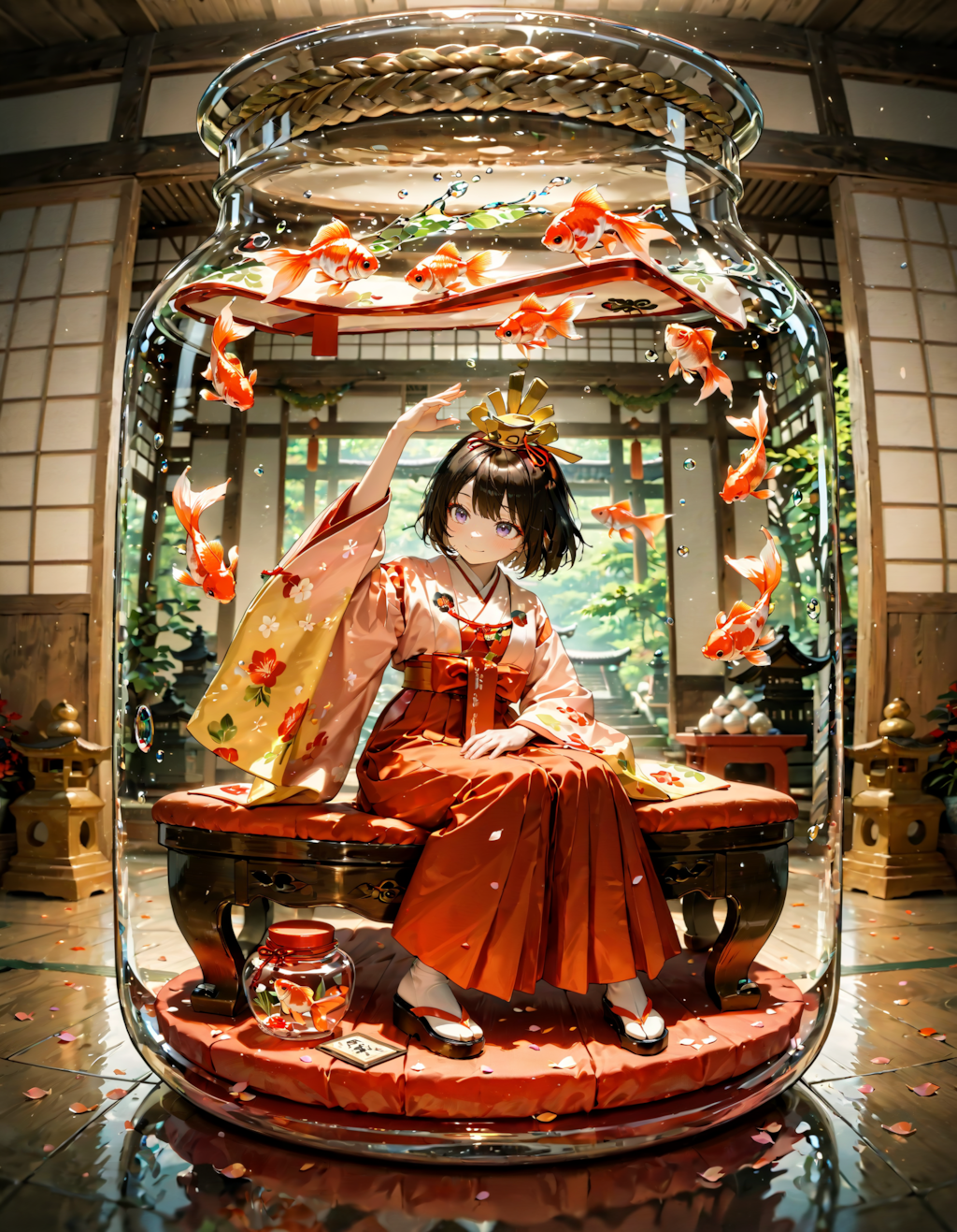 今日は何の日？　雛祭り・上巳・桃の節句。金魚の日　その３