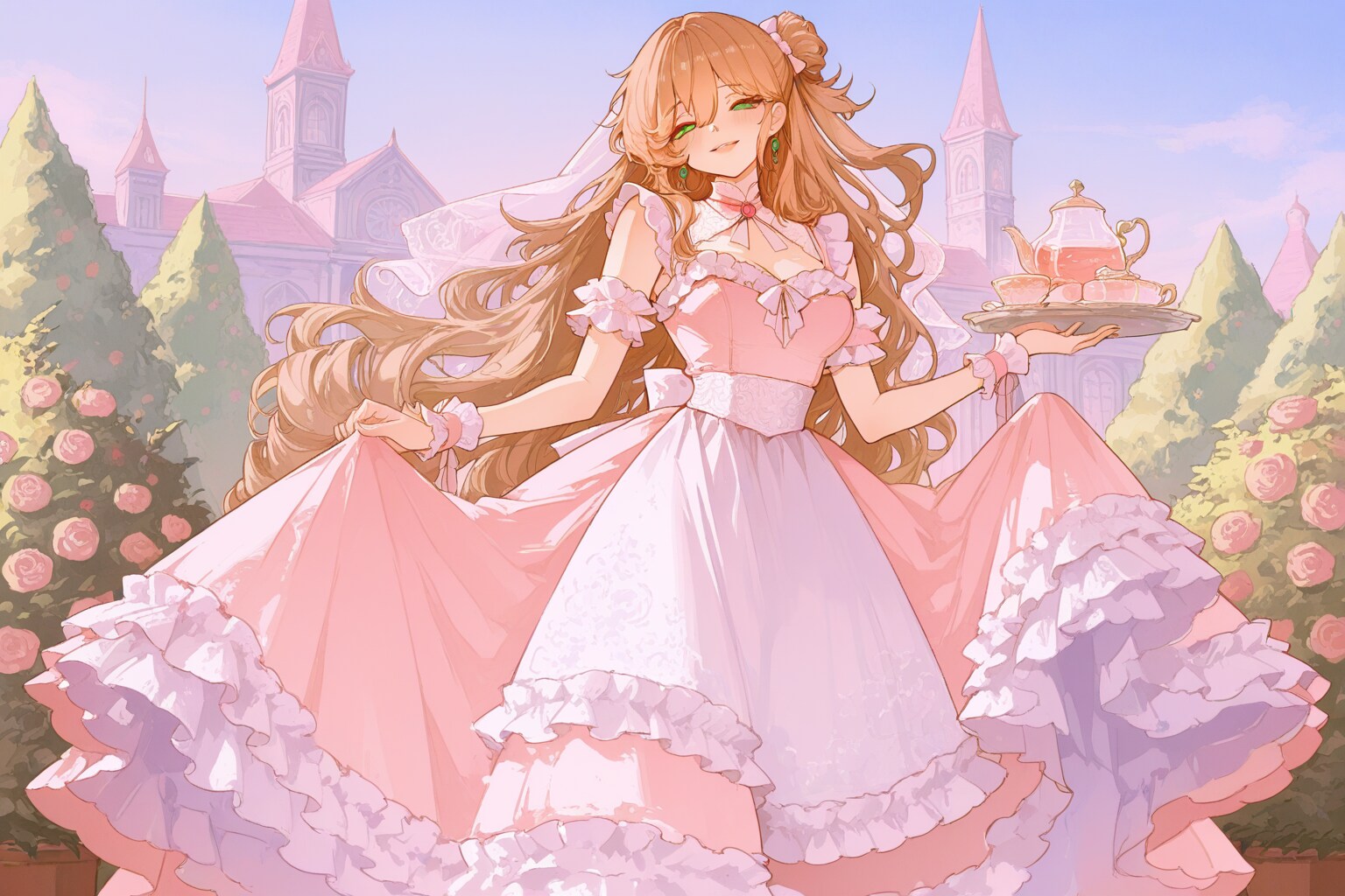 お茶会にようこそ | の人気AIイラスト・グラビア