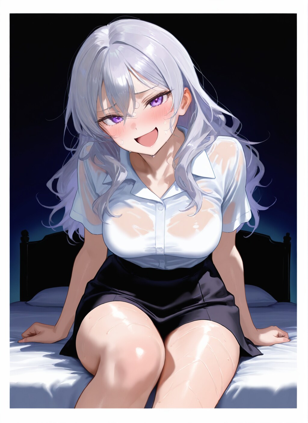 5枚で徐々に脱ぎます