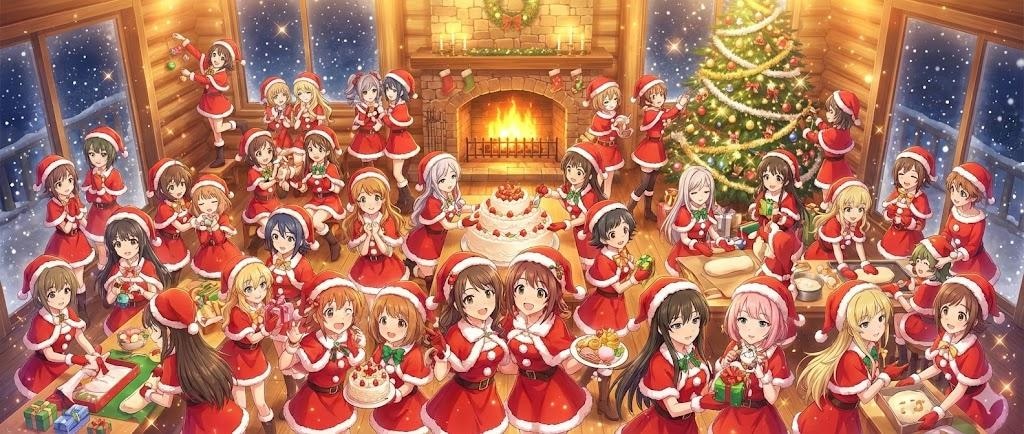 クリスマスもアイマスですよ、アイマス！