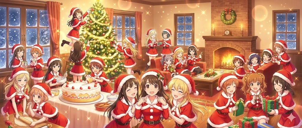 クリスマスもアイマスですよ、アイマス！