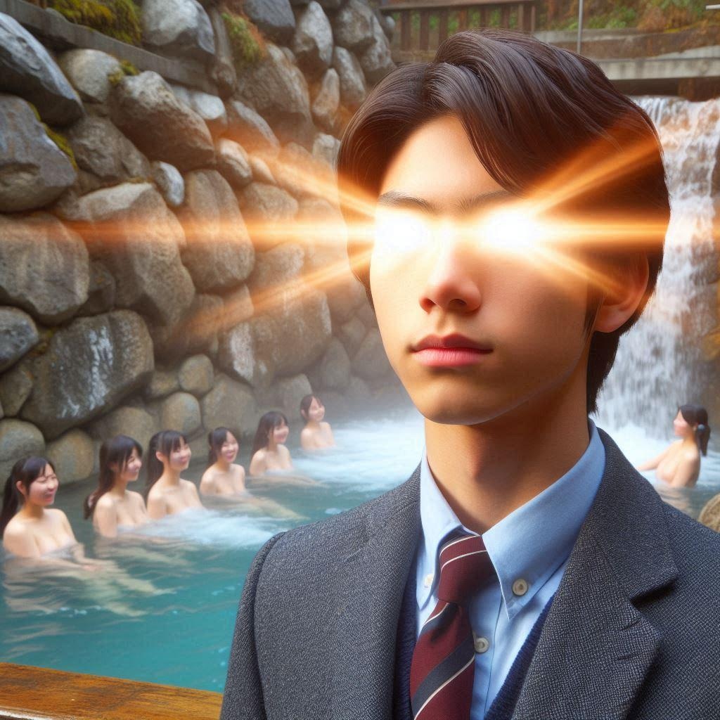透視能力を身につけたぞ！