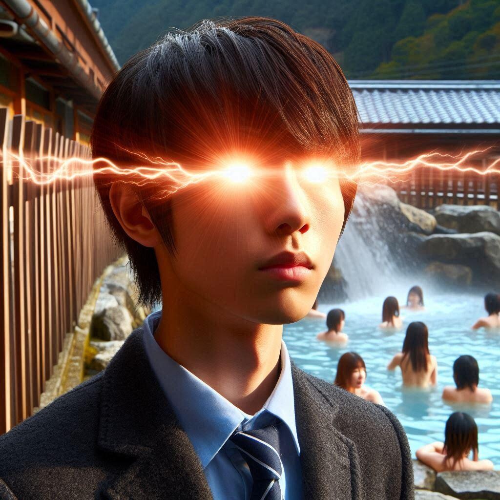 透視能力を身につけたぞ！