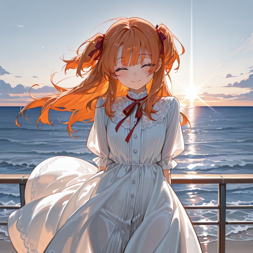 海辺のひととき | の人気AIイラスト・グラビア