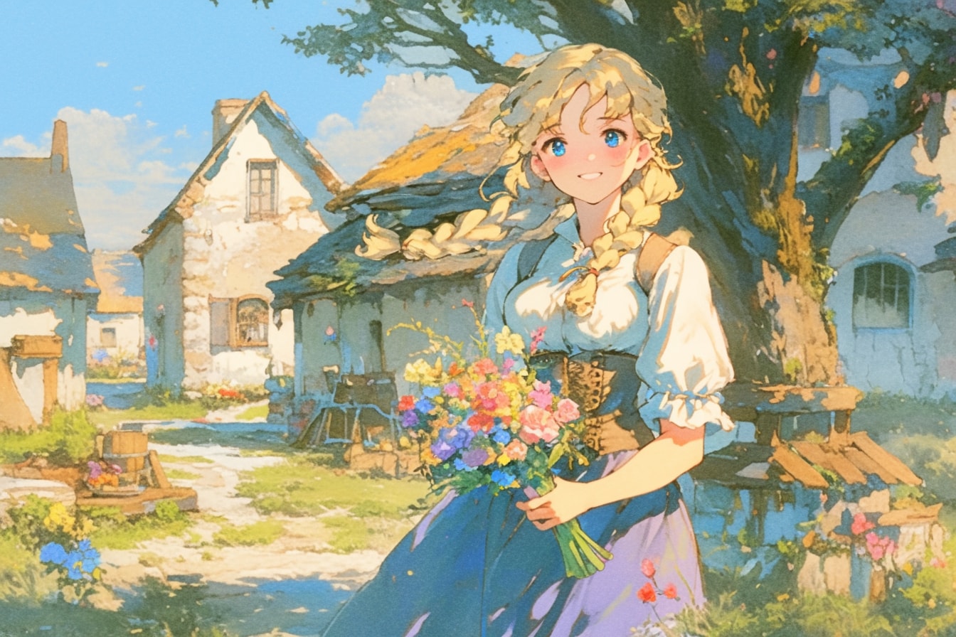 村娘67 | の人気AIイラスト・グラビア