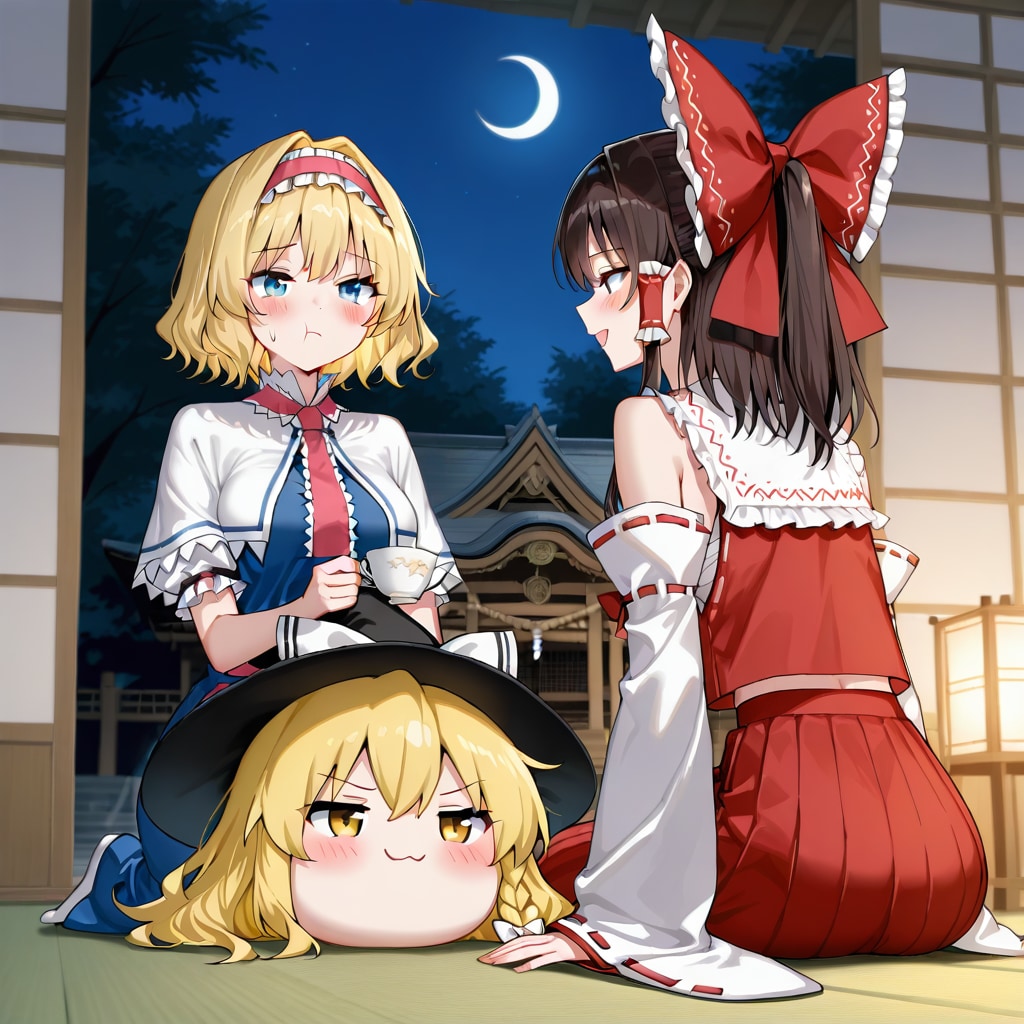 博麗神社の夜咄30話「持ち運べる夜の話」