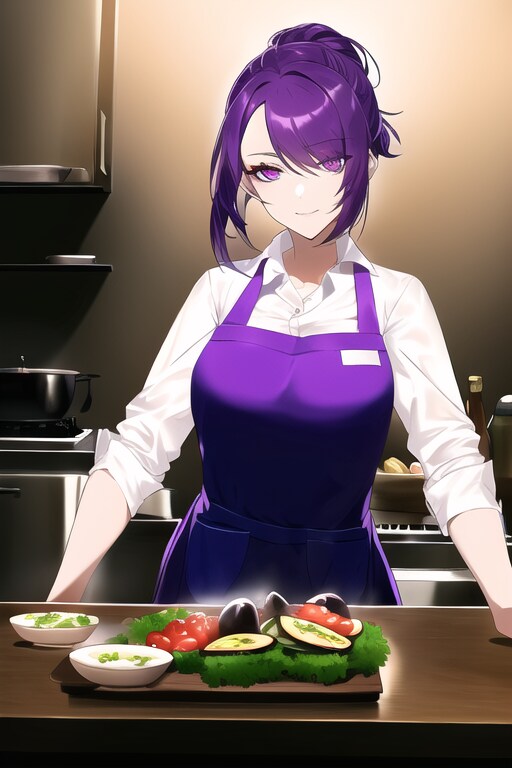 エプロンお姉様　茄子料理