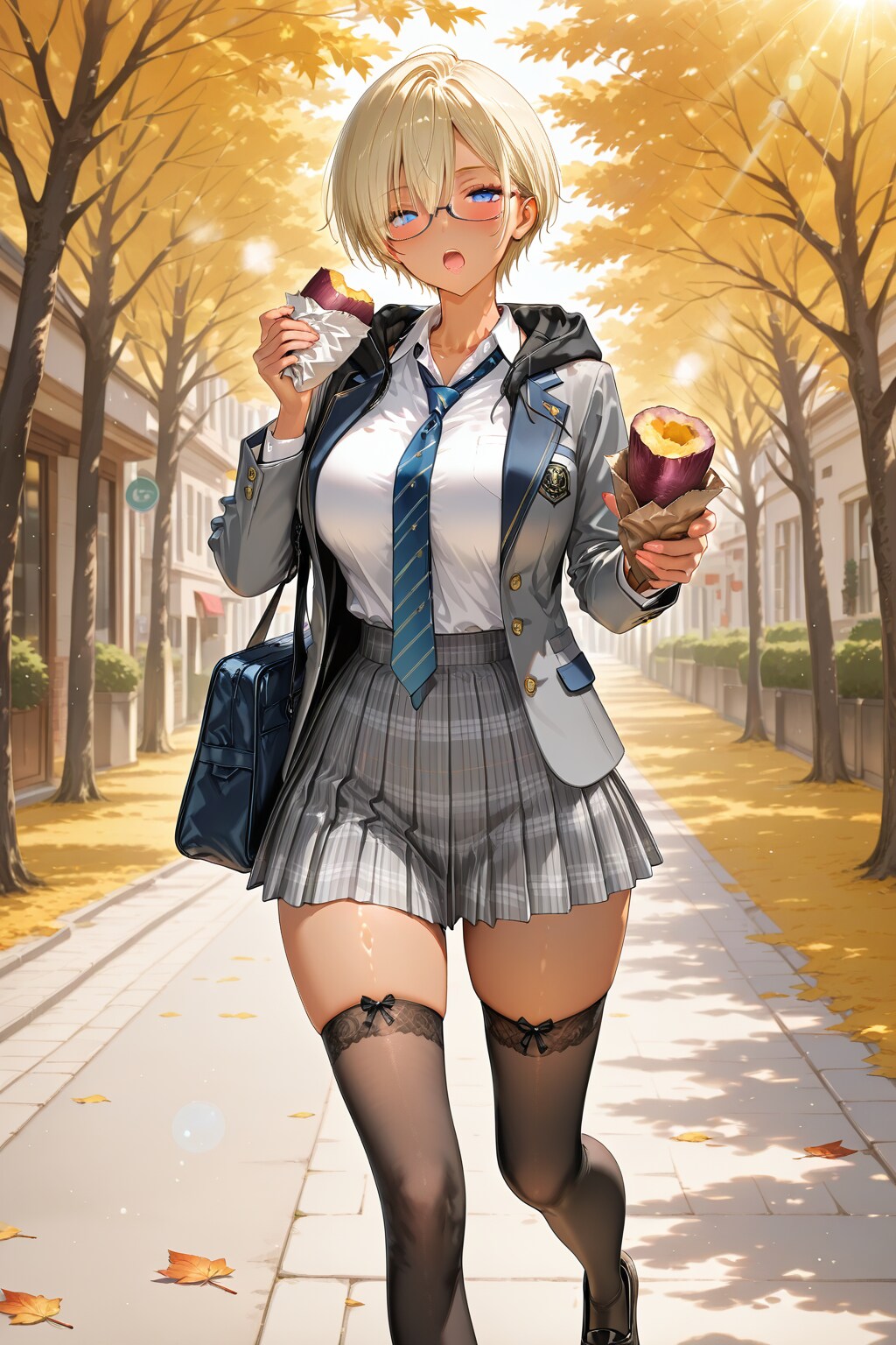 先輩♡半分あげます♪