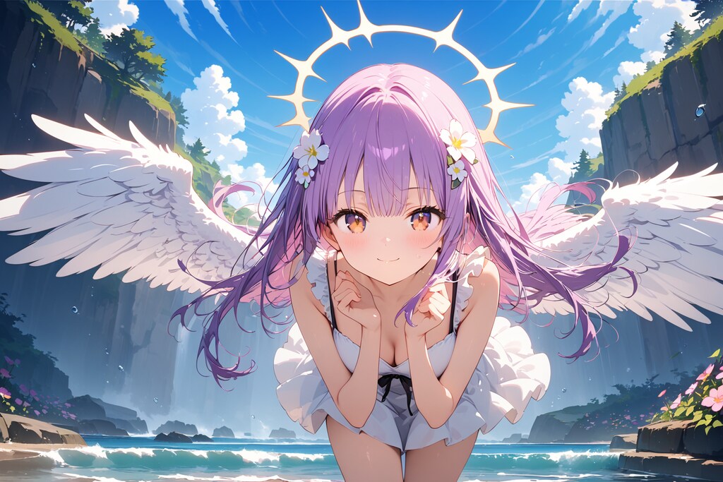 天使さん頑張ります