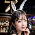 働く彼女(バニー編) 5枚目