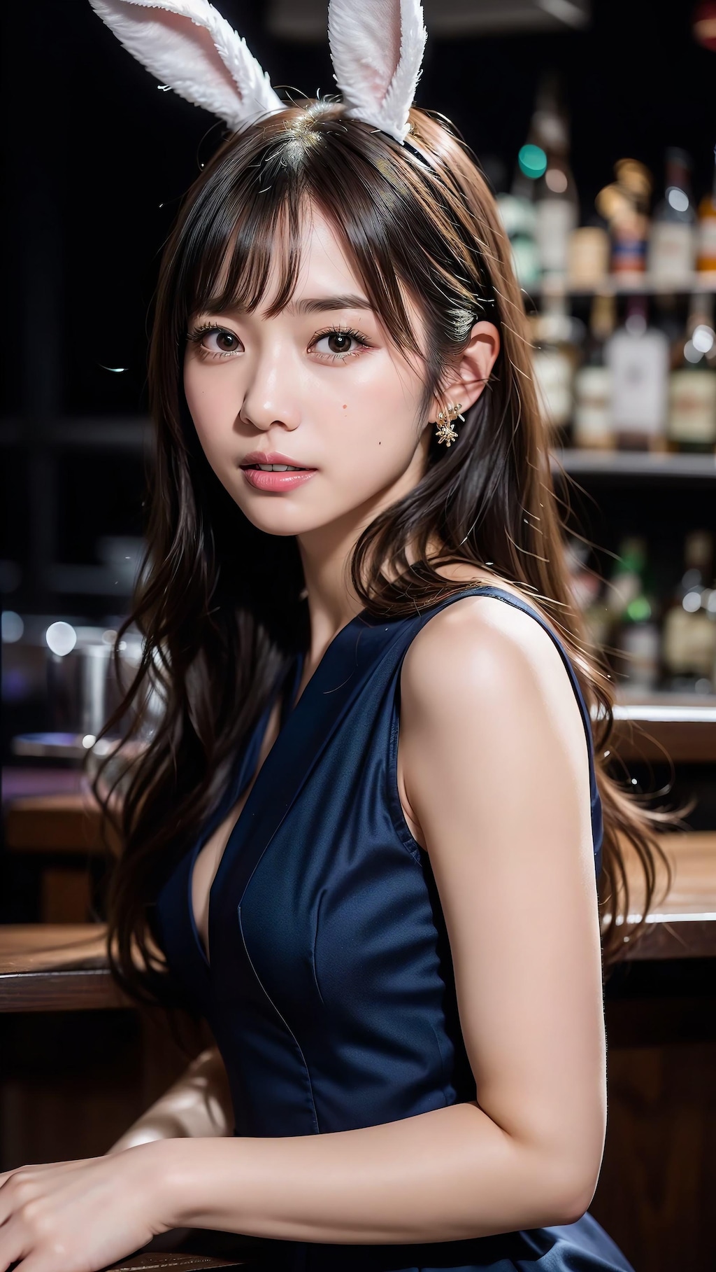 働く彼女(バニー編)