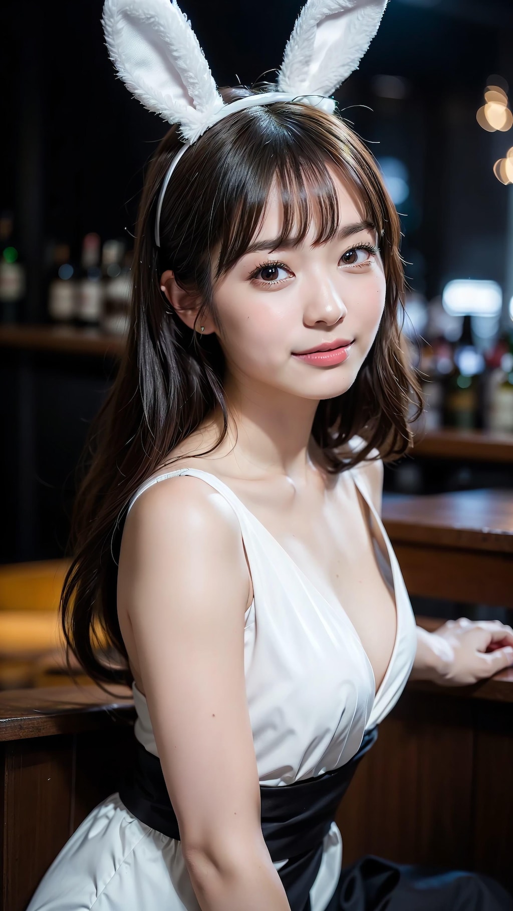 働く彼女(バニー編)