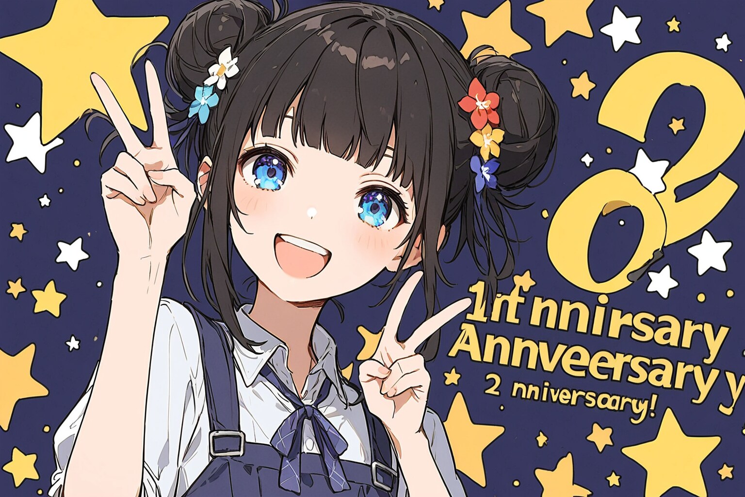 にしゅうねん‼️🍡🍡✨ | の人気AIイラスト・グラビア