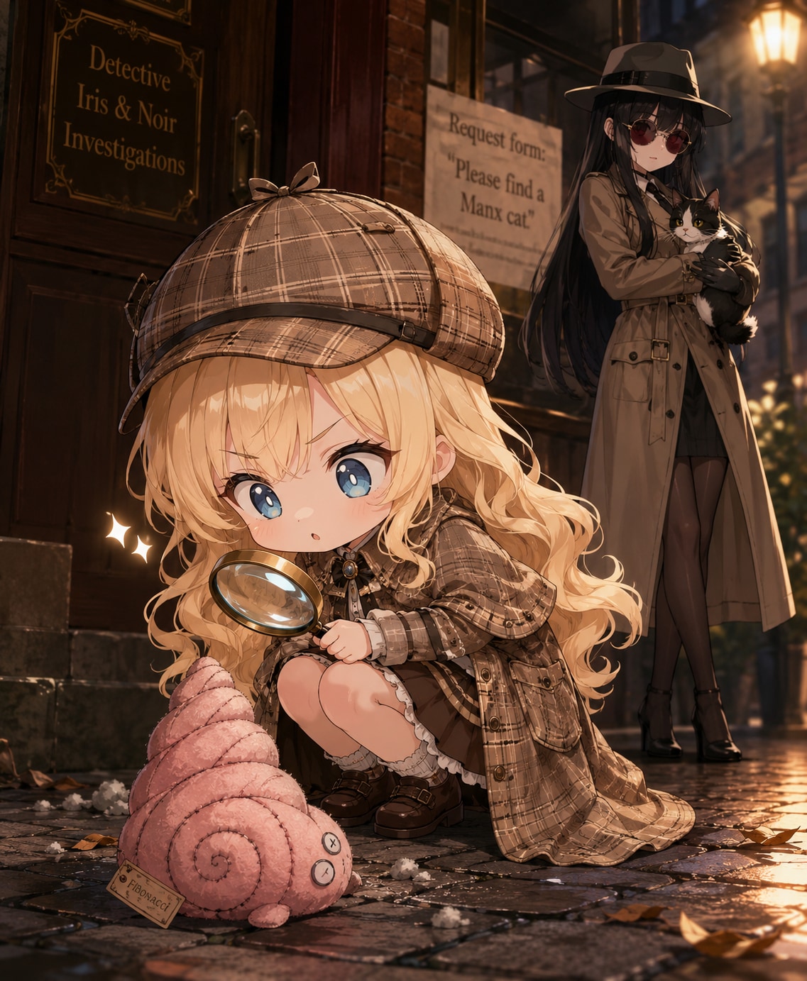 ちちぷい探偵ちゃん・ししょ探偵ちゃん