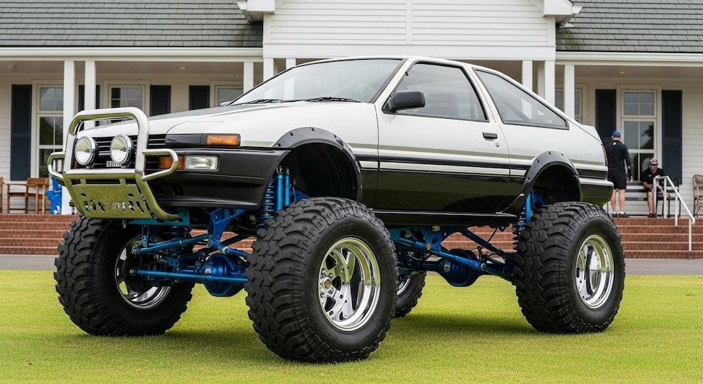 AE86リフトアップ