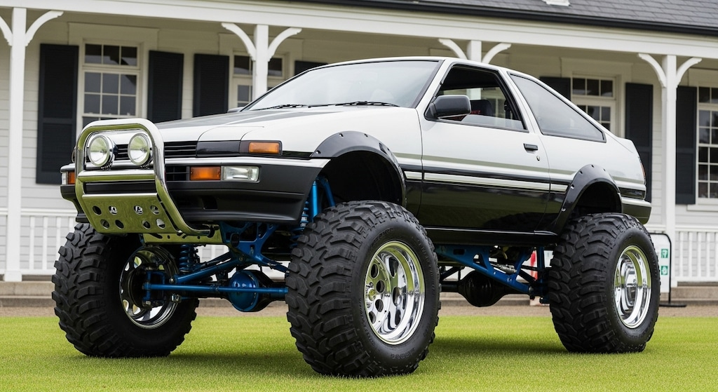 AE86リフトアップ